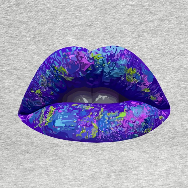 Painted Lips by thedailysoe